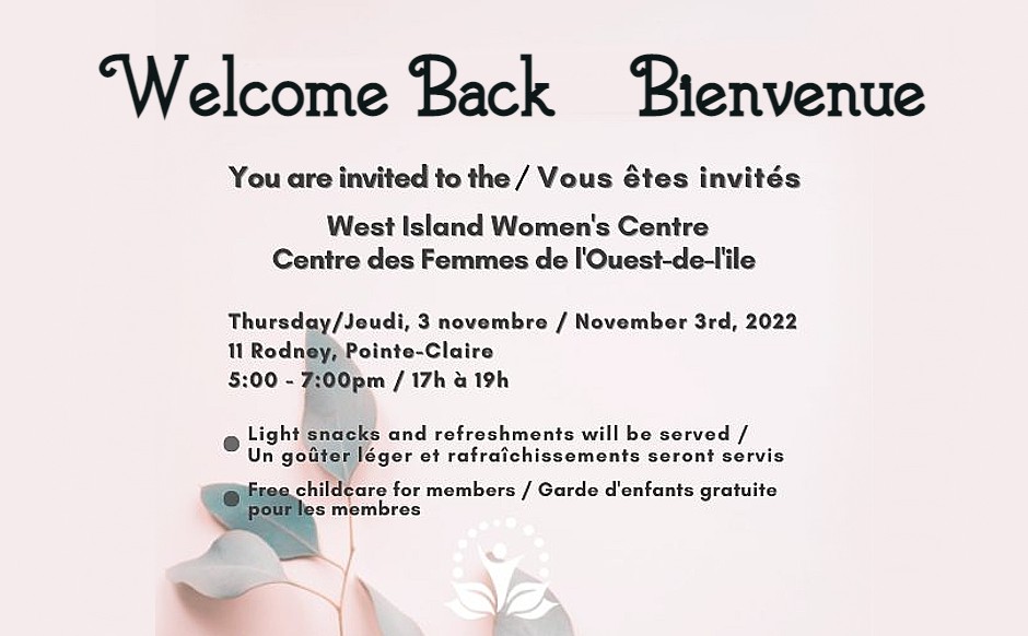 Welcome Event Bienvenue
